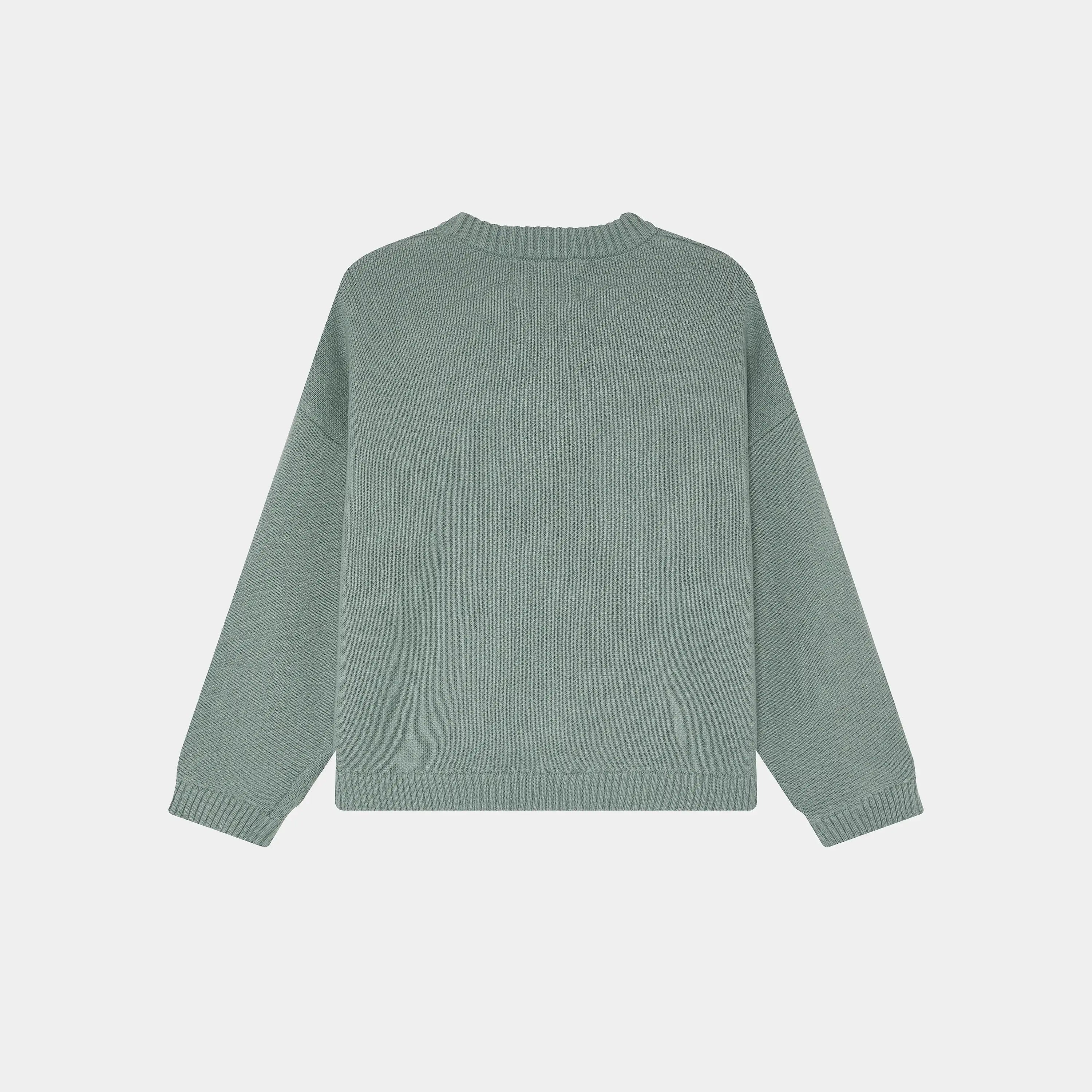 Master Aqua Green Knit Sweater Knitwear eme