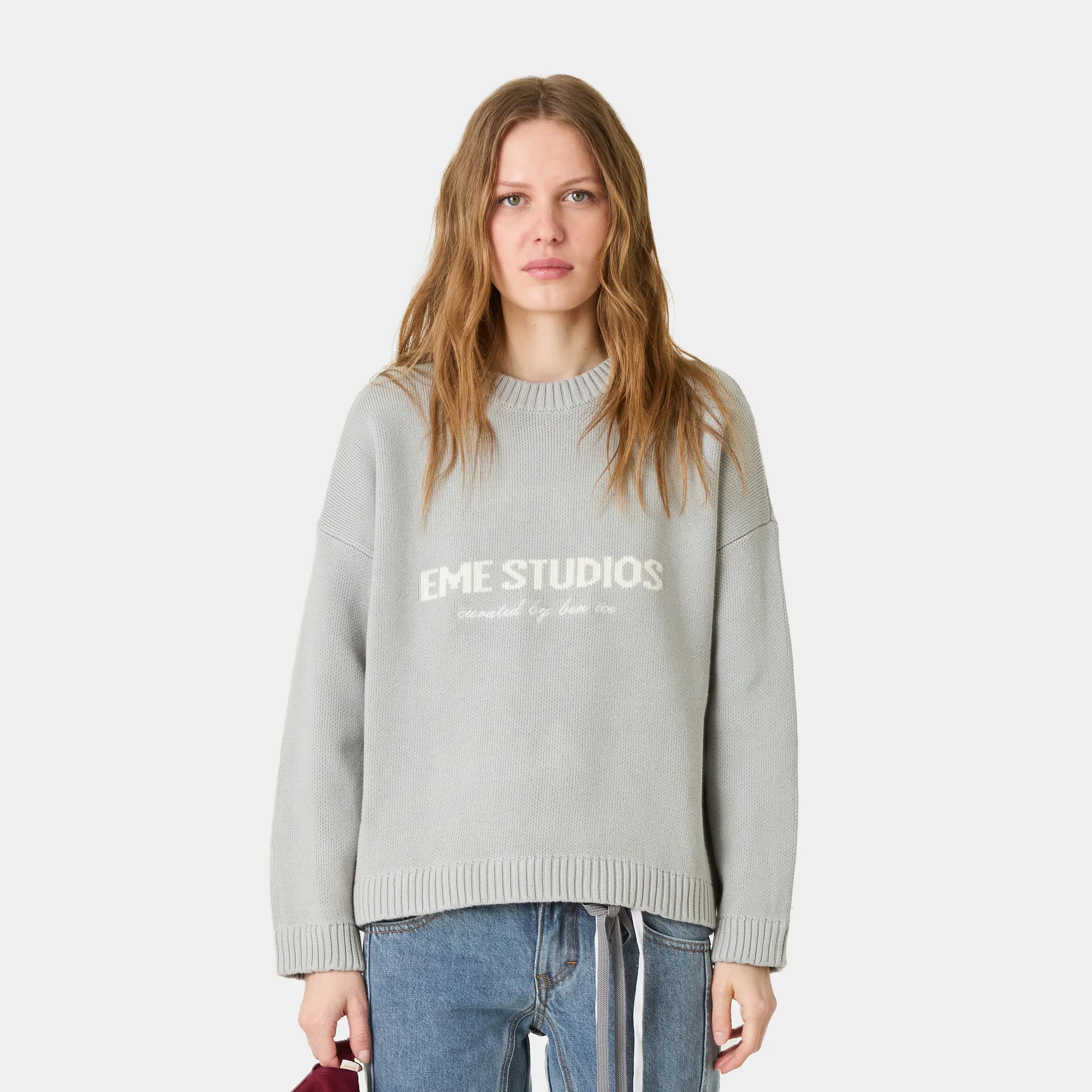 Master Grey Knit Sweater Knitwear eme