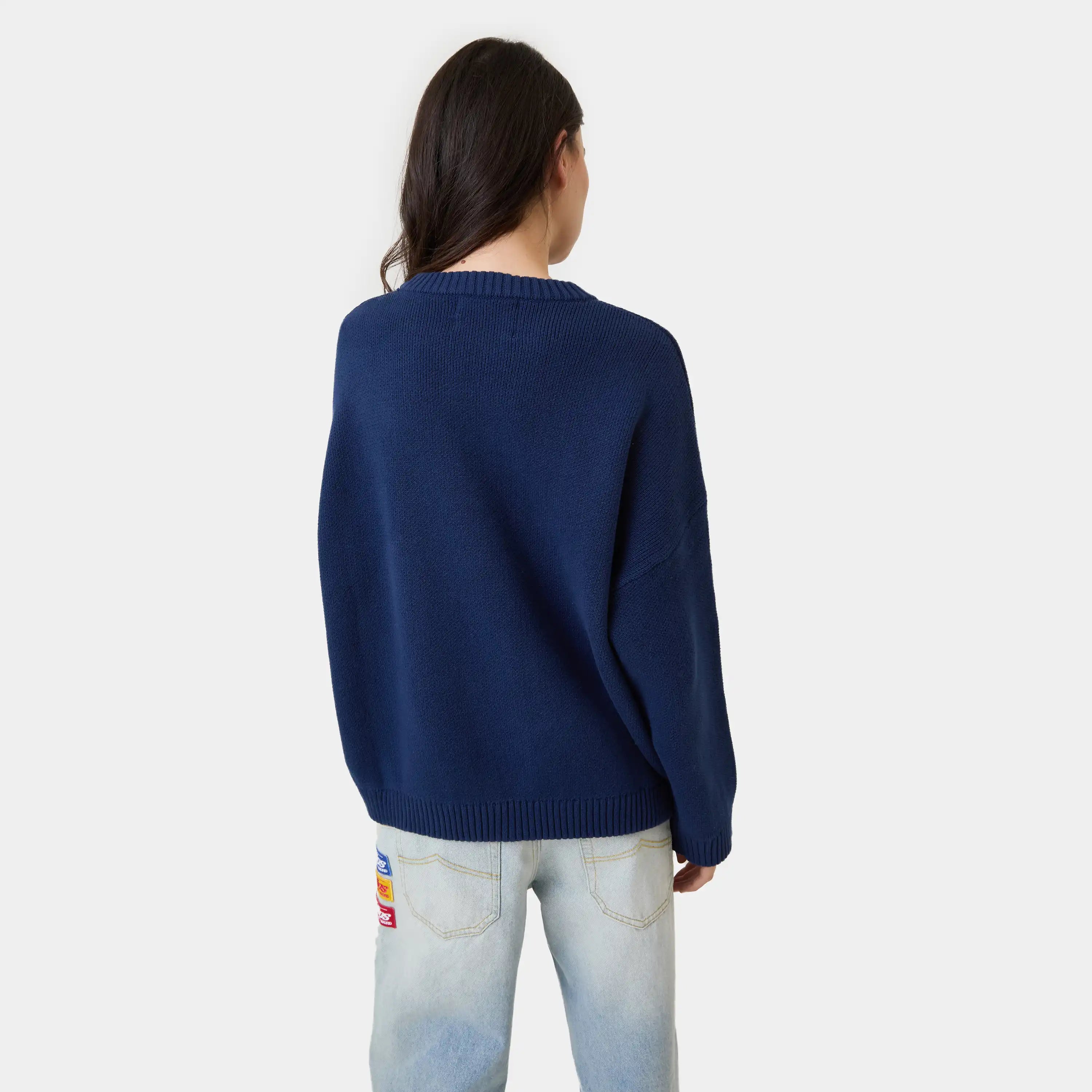 Master Indigo Knit Sweater Knitwear eme