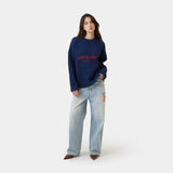 Master Indigo Knit Sweater Knitwear eme