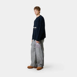 Master Navy Knit Sweater Knitwear eme