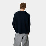 Master Navy Knit Sweater Knitwear eme