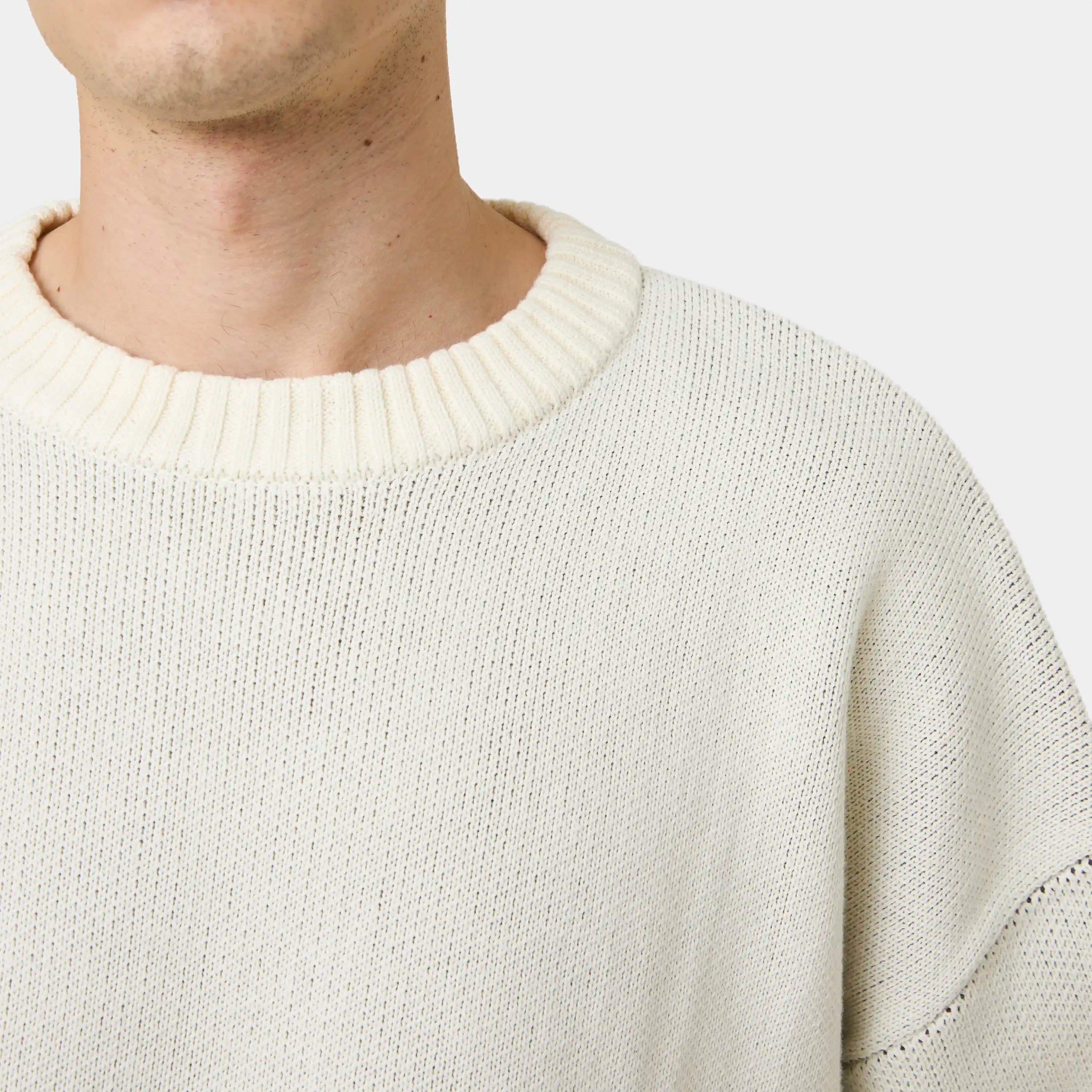 Master Off Sand Knit Sweater Knitwear eme