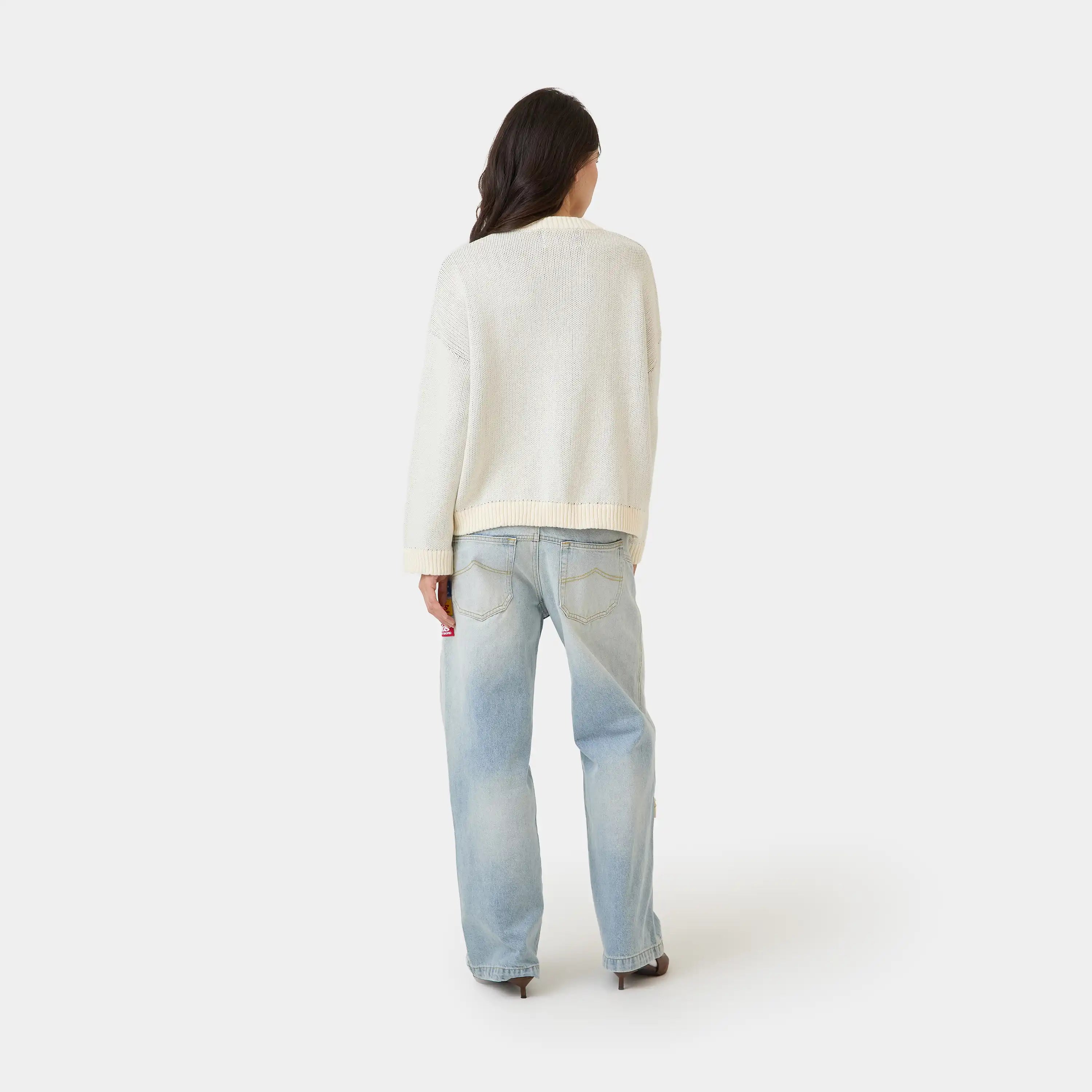Master Off Sand Knit Sweater Knitwear eme