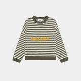 Master Striped Forest Knit Sweater Knitwear Eme Studios
