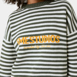 Master Striped Forest Knit Sweater Knitwear Eme Studios
