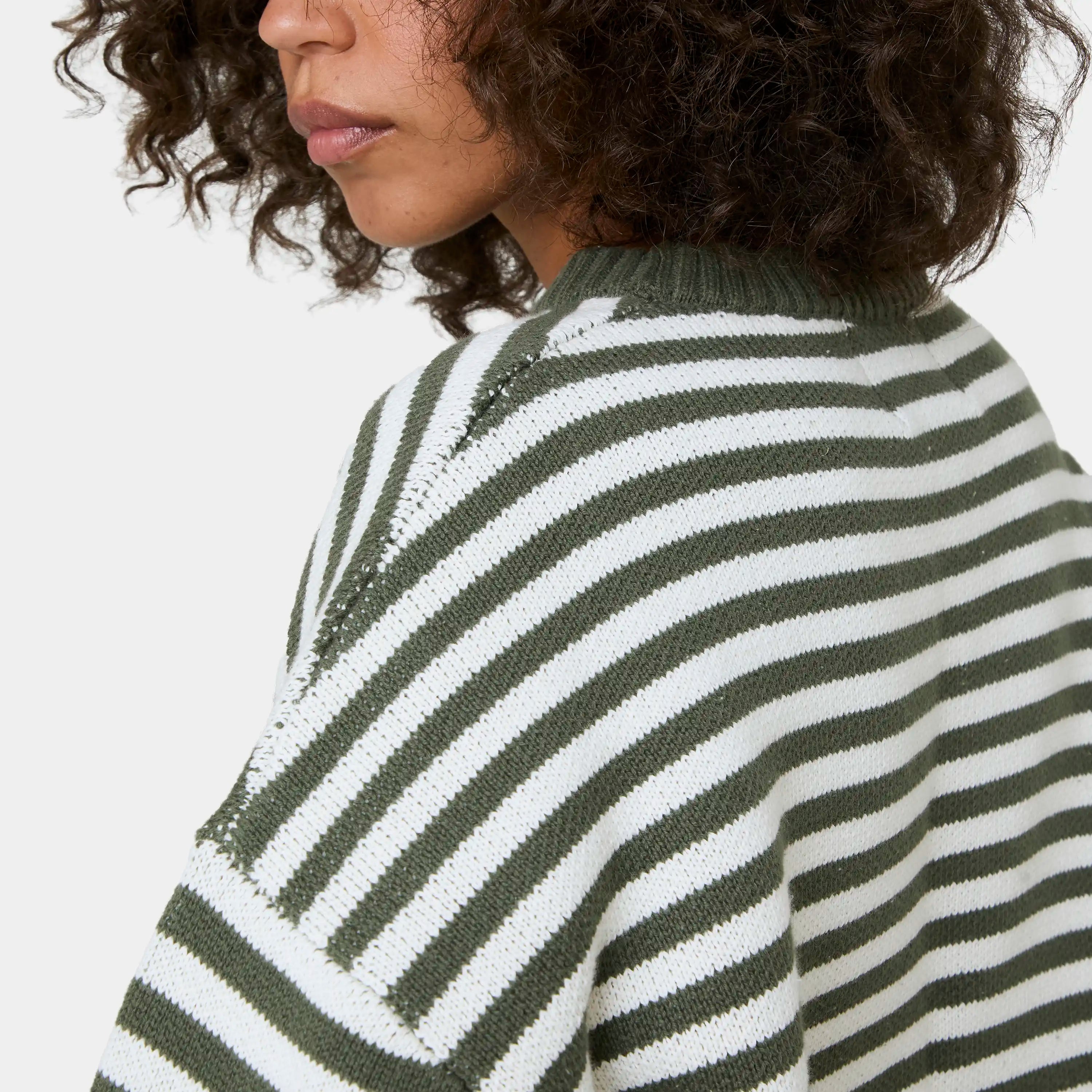 Master Striped Forest Knit Sweater Knitwear Eme Studios