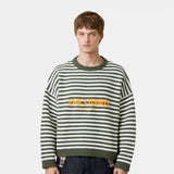 Master Striped Forest Knit Sweater Knitwear Eme Studios