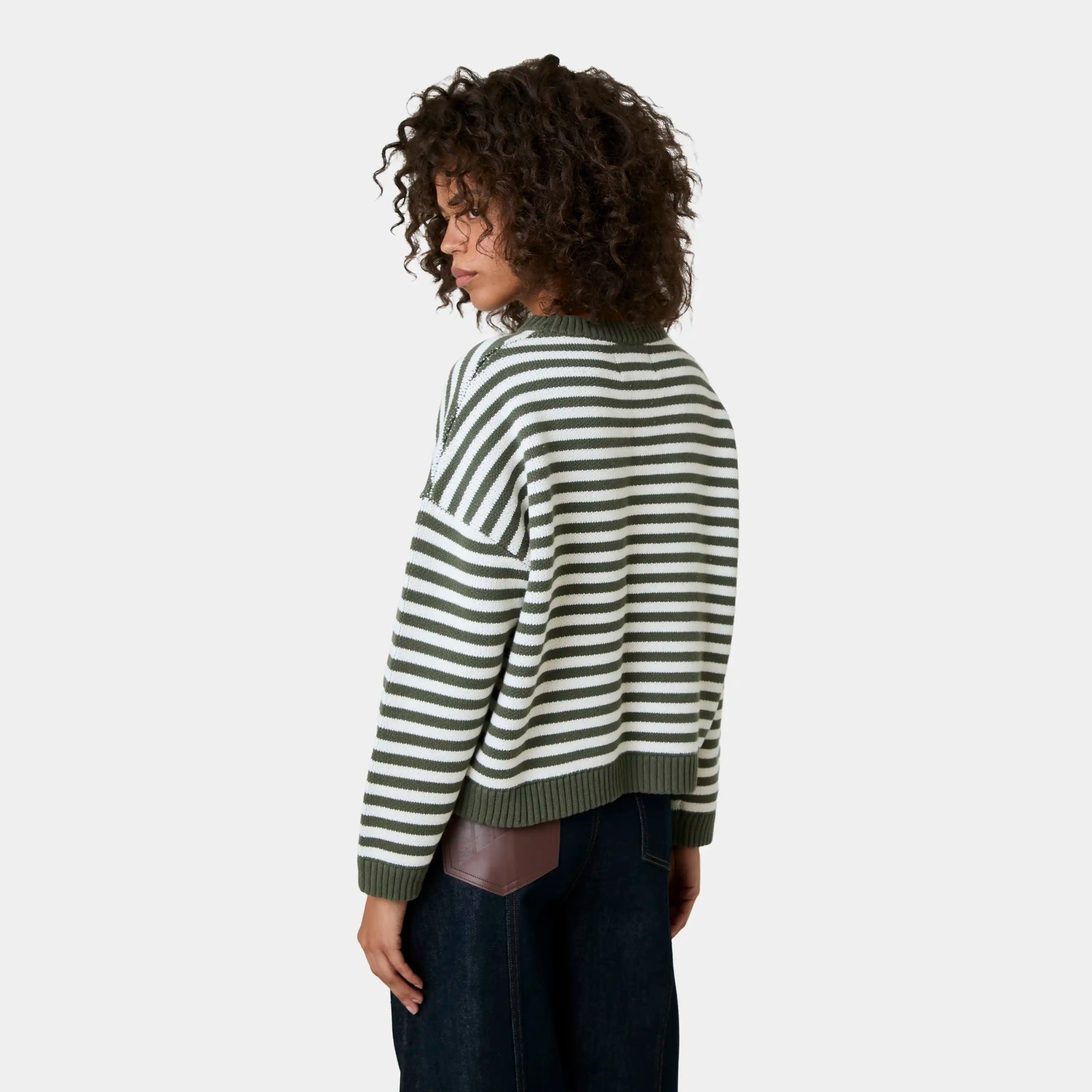 Master Striped Forest Knit Sweater Knitwear Eme Studios