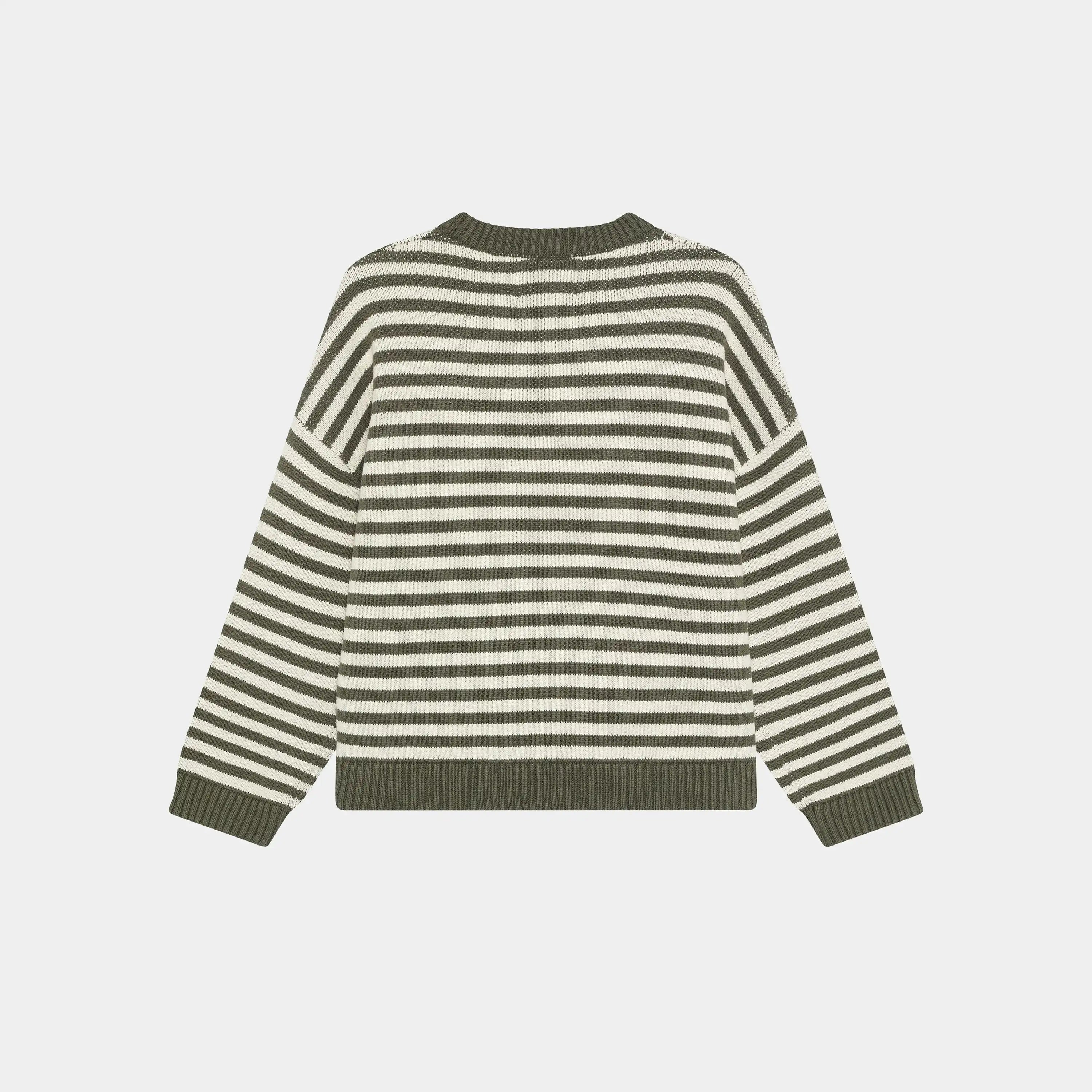 Master Striped Forest Knit Sweater Knitwear Eme Studios