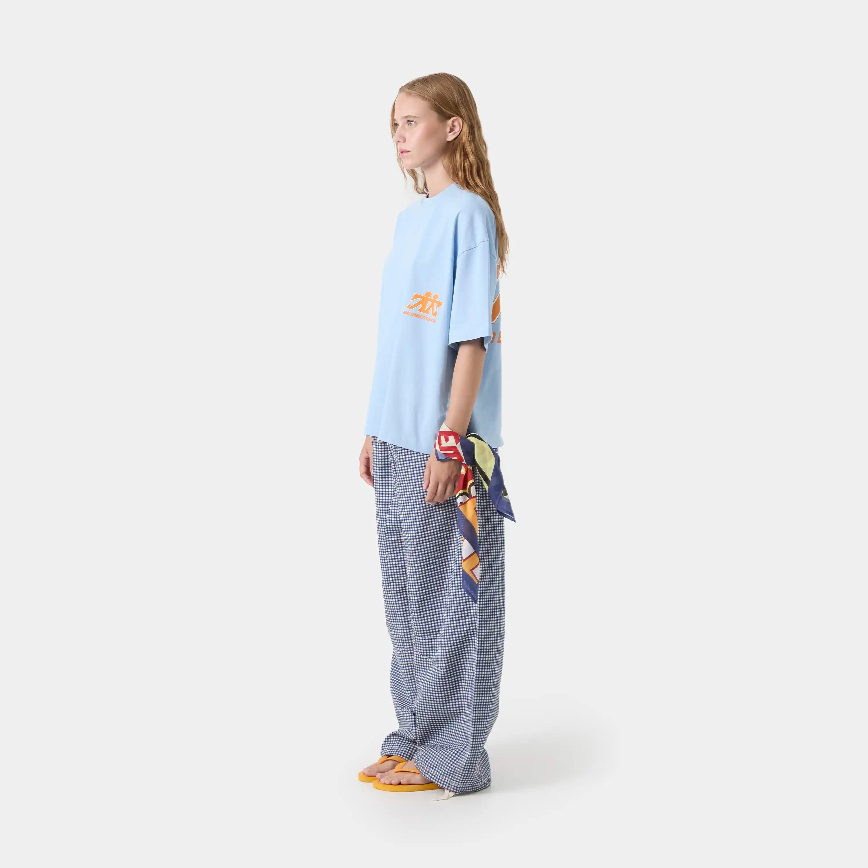 Mbuddy Blue Oversized Tee T-shirts eme