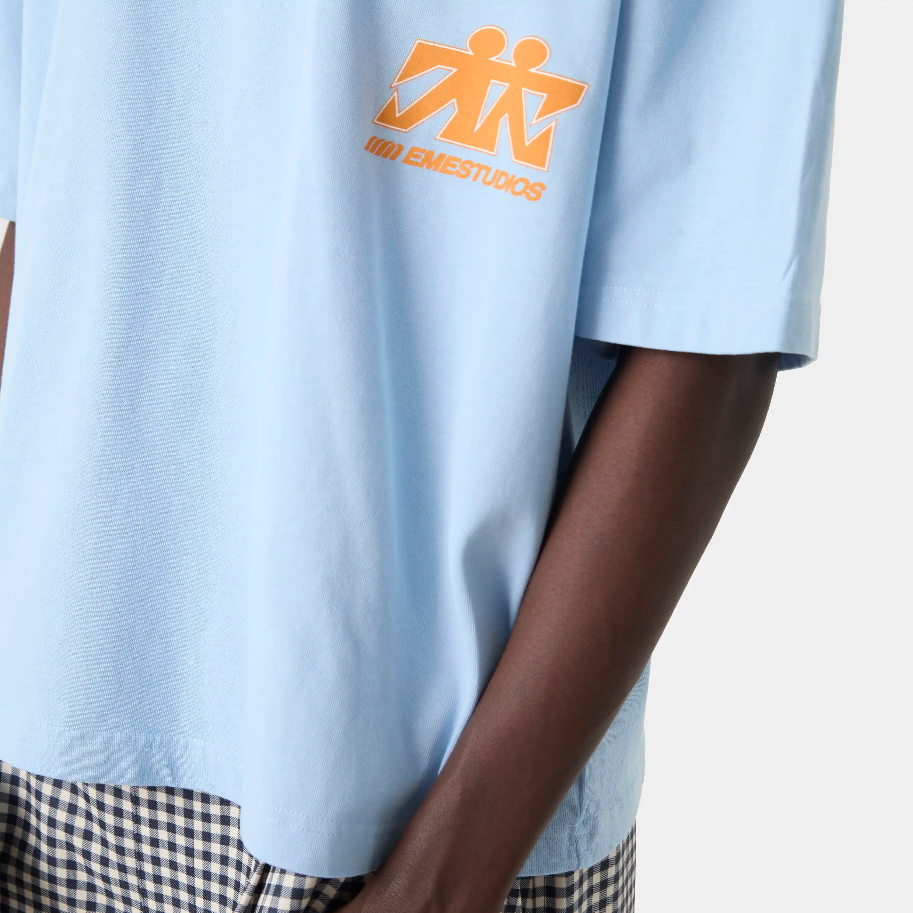 Mbuddy Blue Oversized Tee T-shirts eme