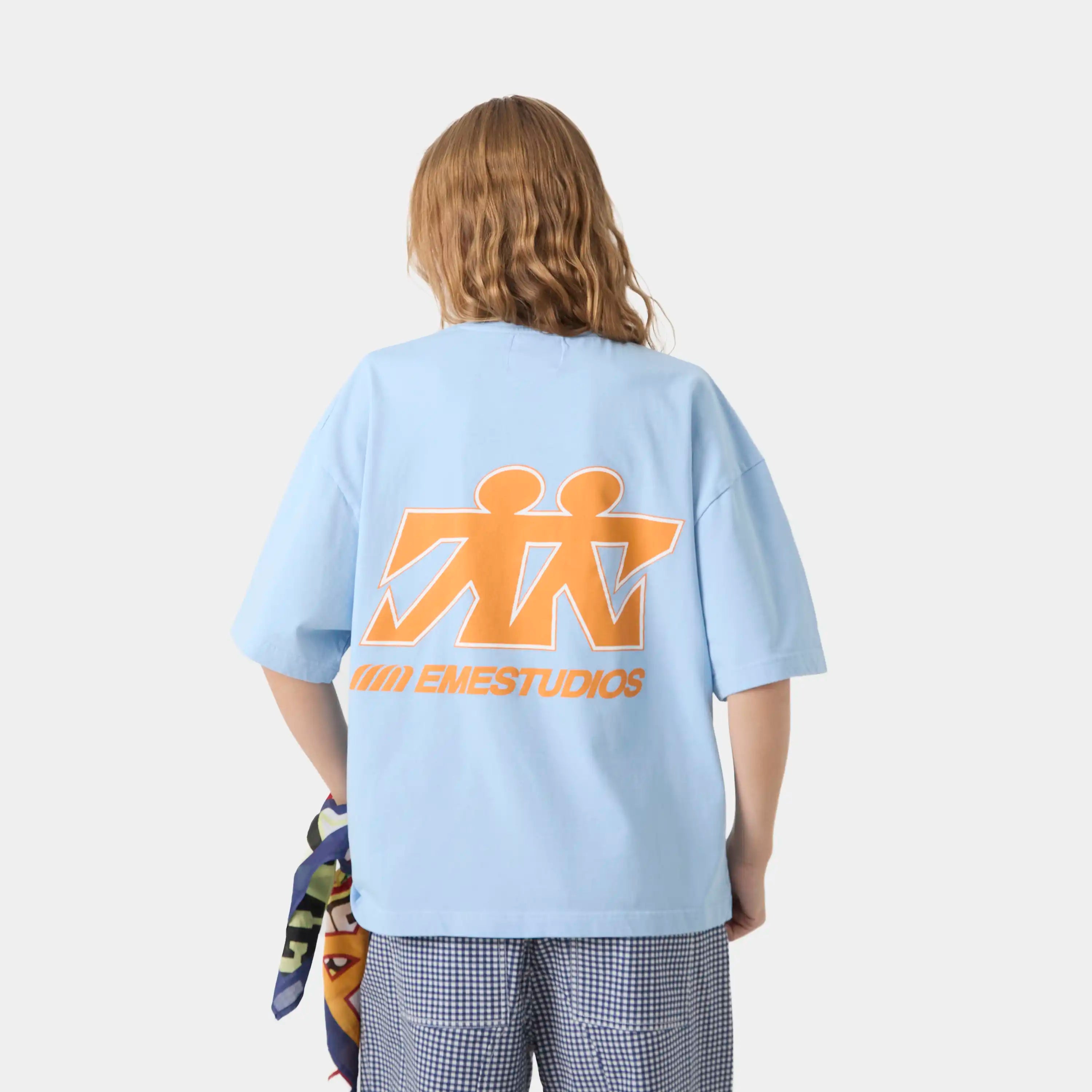 Mbuddy Blue Oversized Tee T-shirts eme