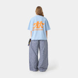 Mbuddy Blue Oversized Tee T-shirts eme