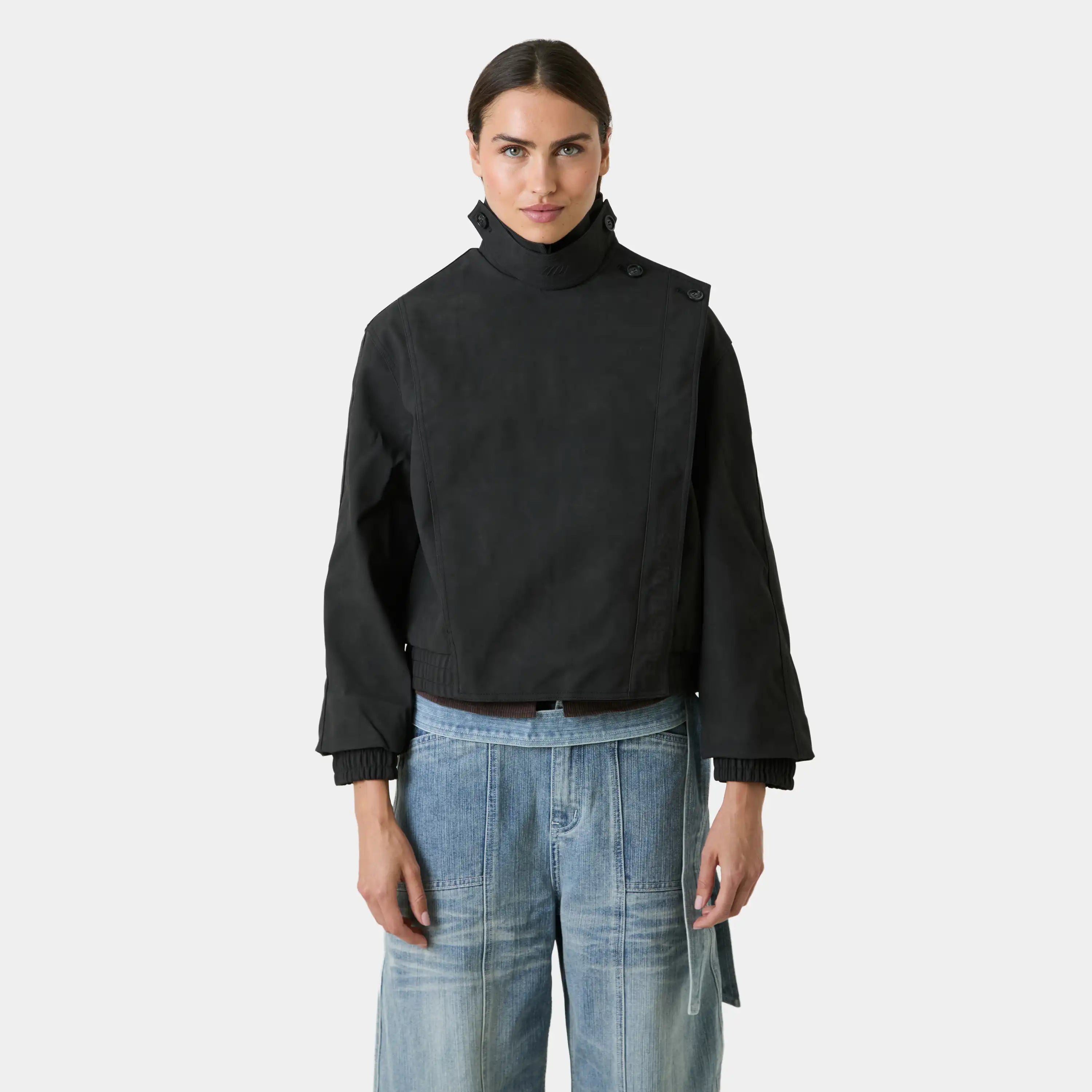 Medie Shadow Suede Jacket Woman Outerwear Eme Studios