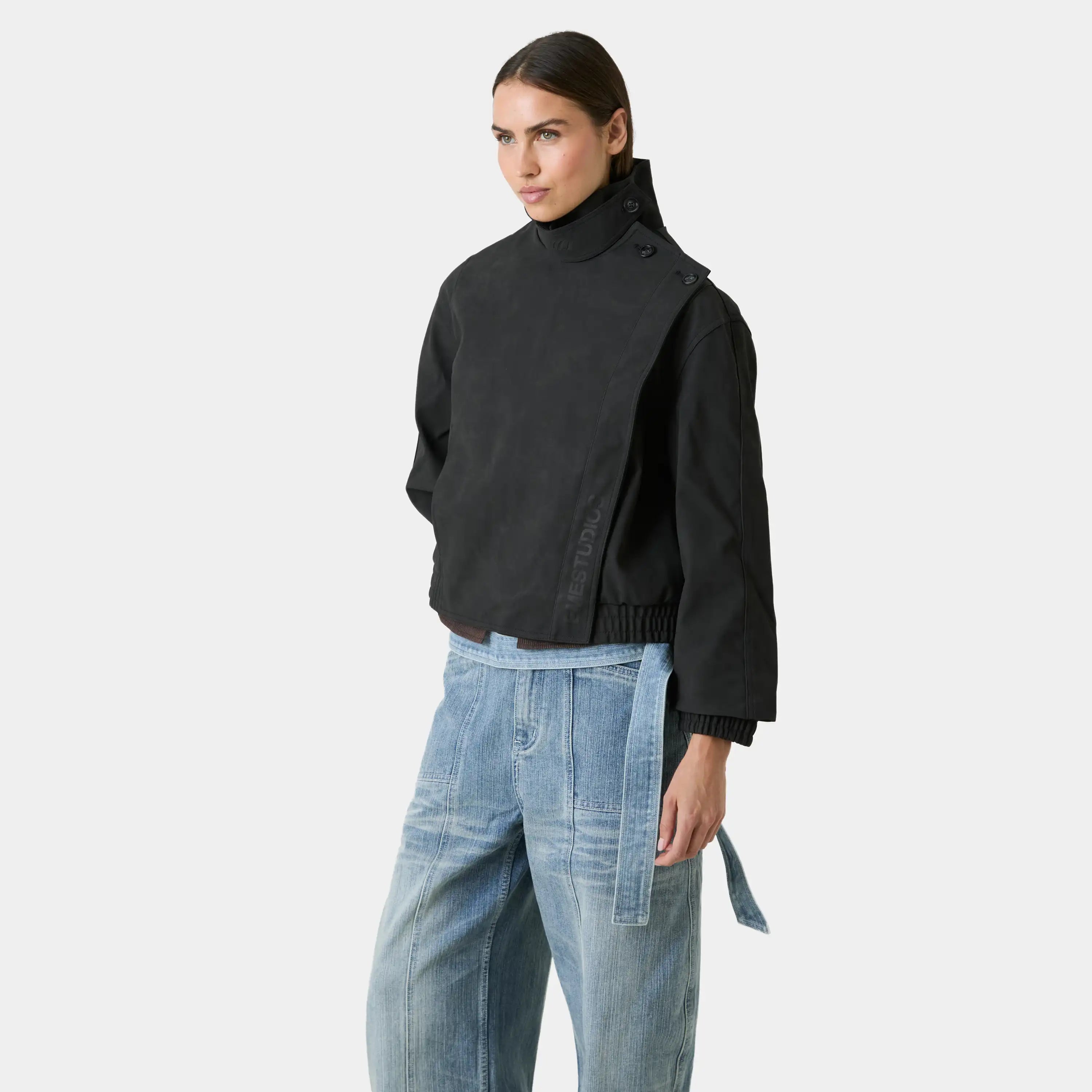 Medie Shadow Suede Jacket Woman Outerwear Eme Studios