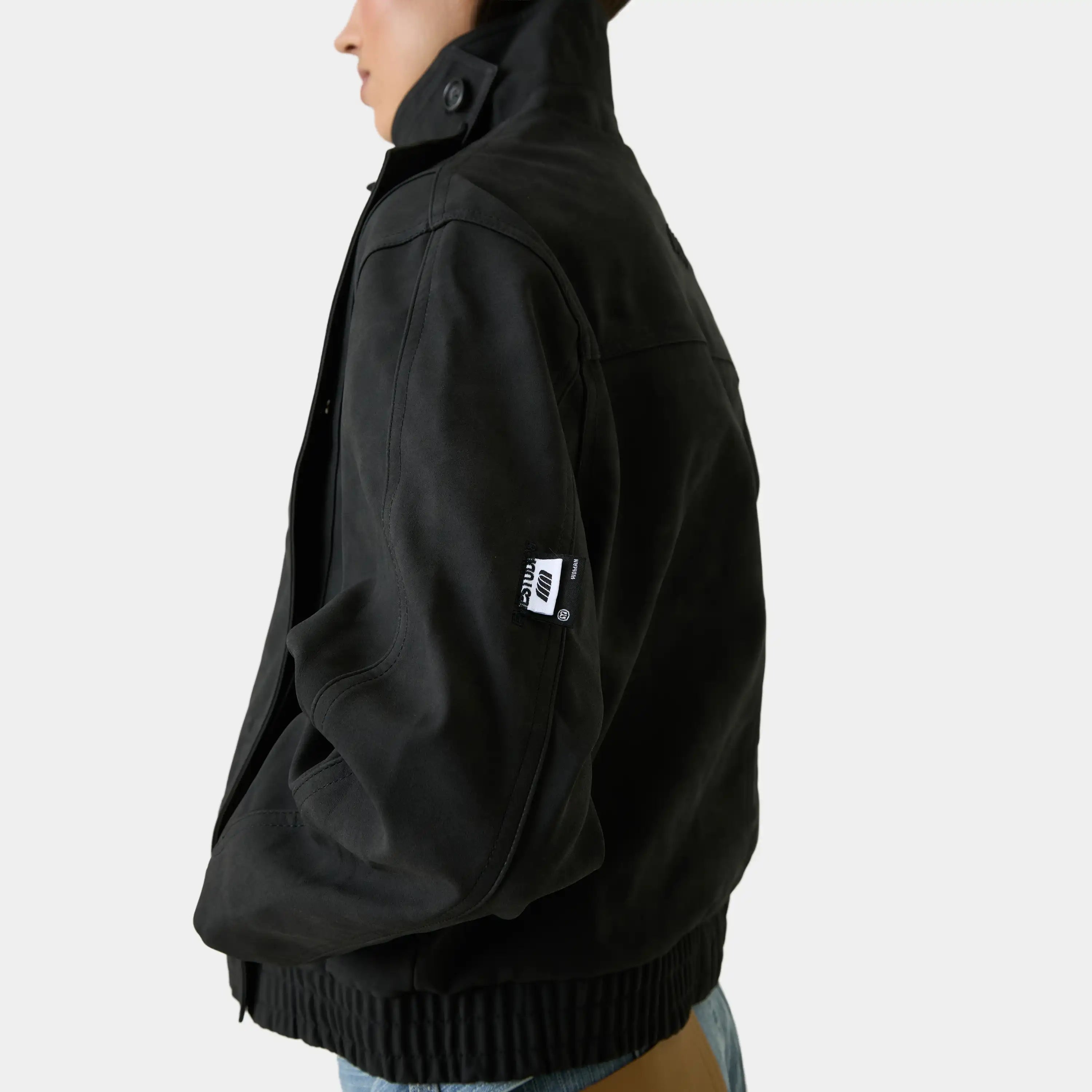 Medie Shadow Suede Jacket Woman Outerwear Eme Studios
