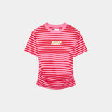 Medin Fucsia Striped Tee Woman T-Shirts Eme Studios