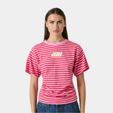 Medin Fucsia Striped Tee Woman T-Shirts Eme Studios