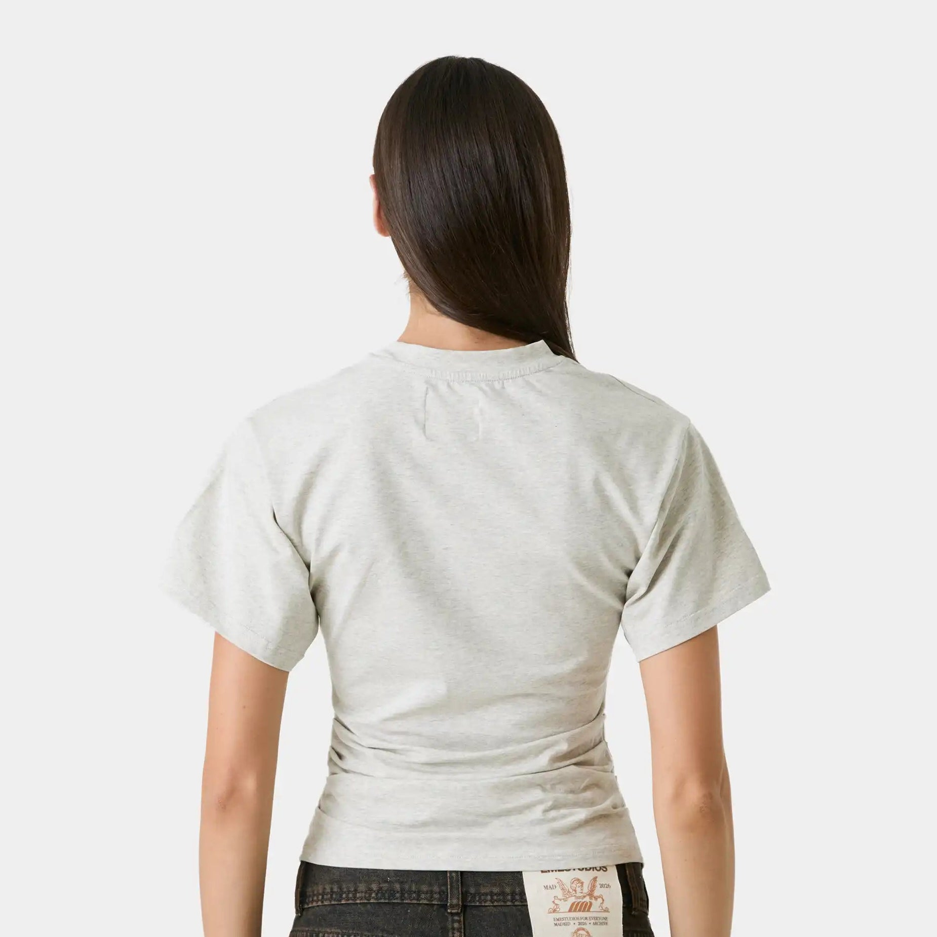 Medin Heather Grey Tee Woman T-Shirts Eme Studios