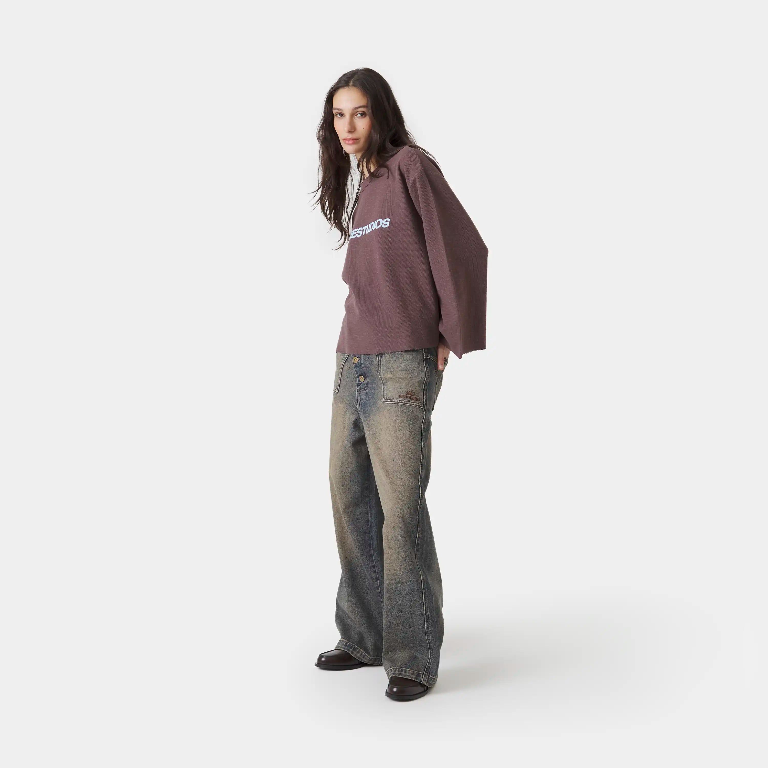 Metro Choco Long Sleeve T-shirts Eme Studios