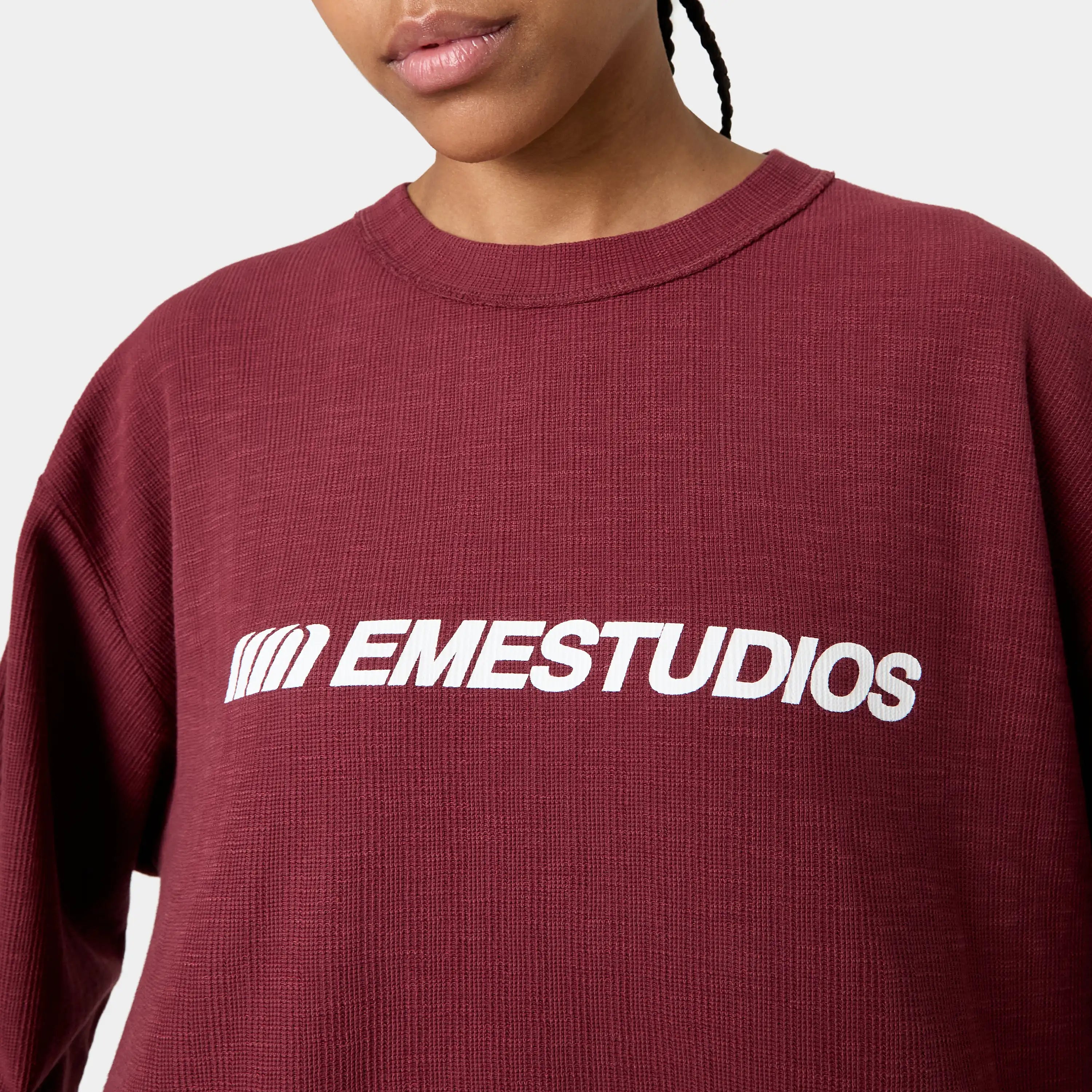 Metro Red Long Sleeve T-shirts Eme Studios