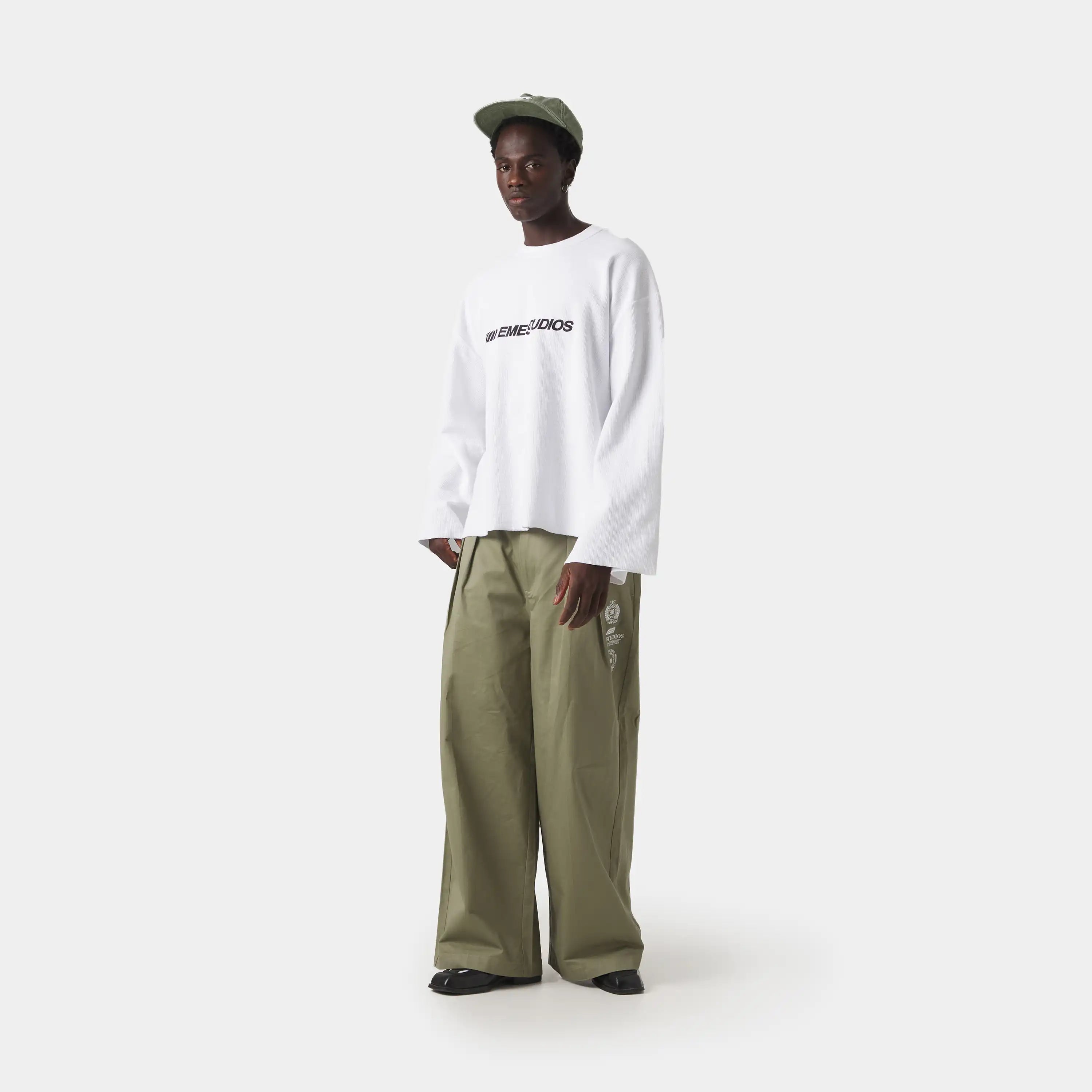 Metro White Long Sleeve T-shirts Eme Studios