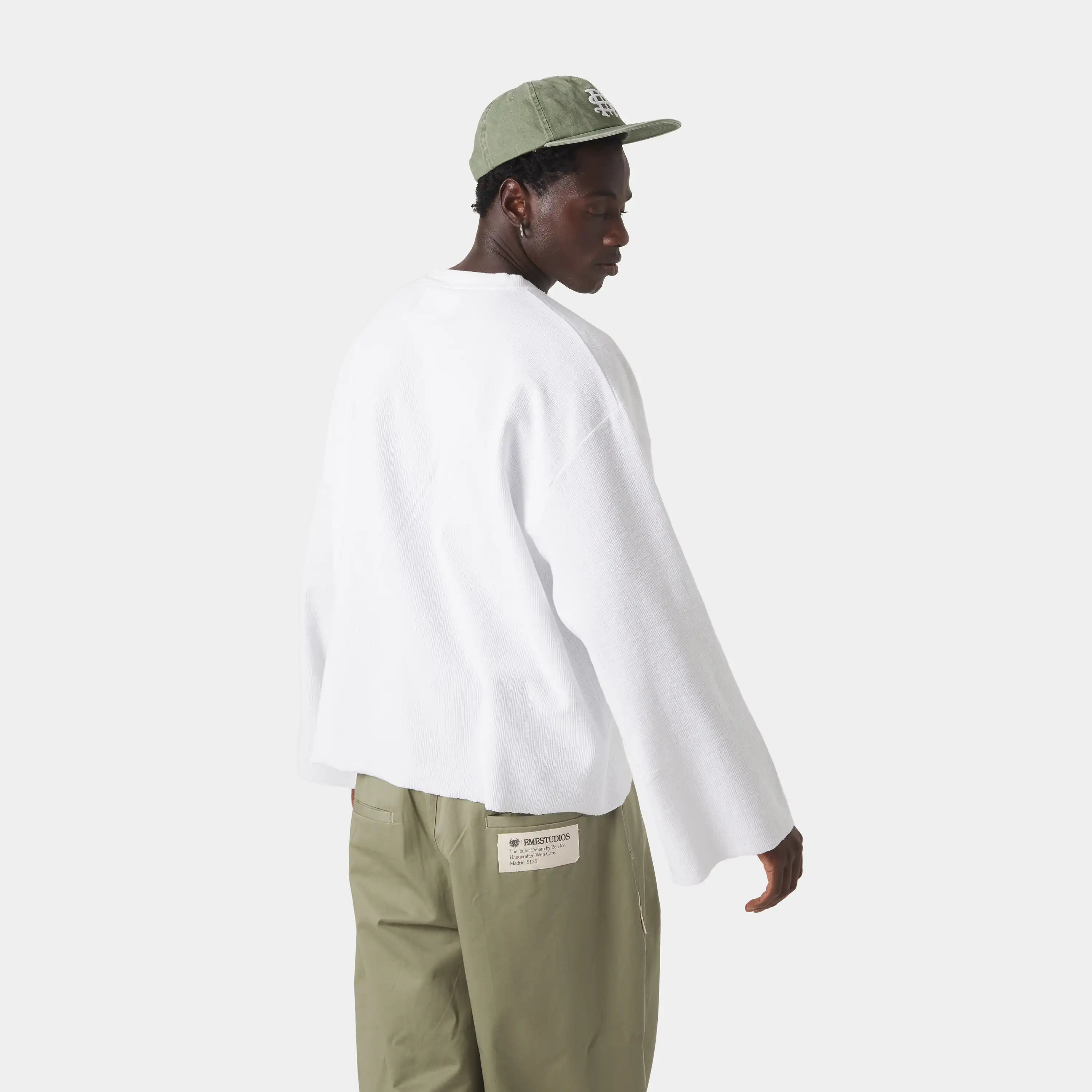 Metro White Long Sleeve T-shirts Eme Studios