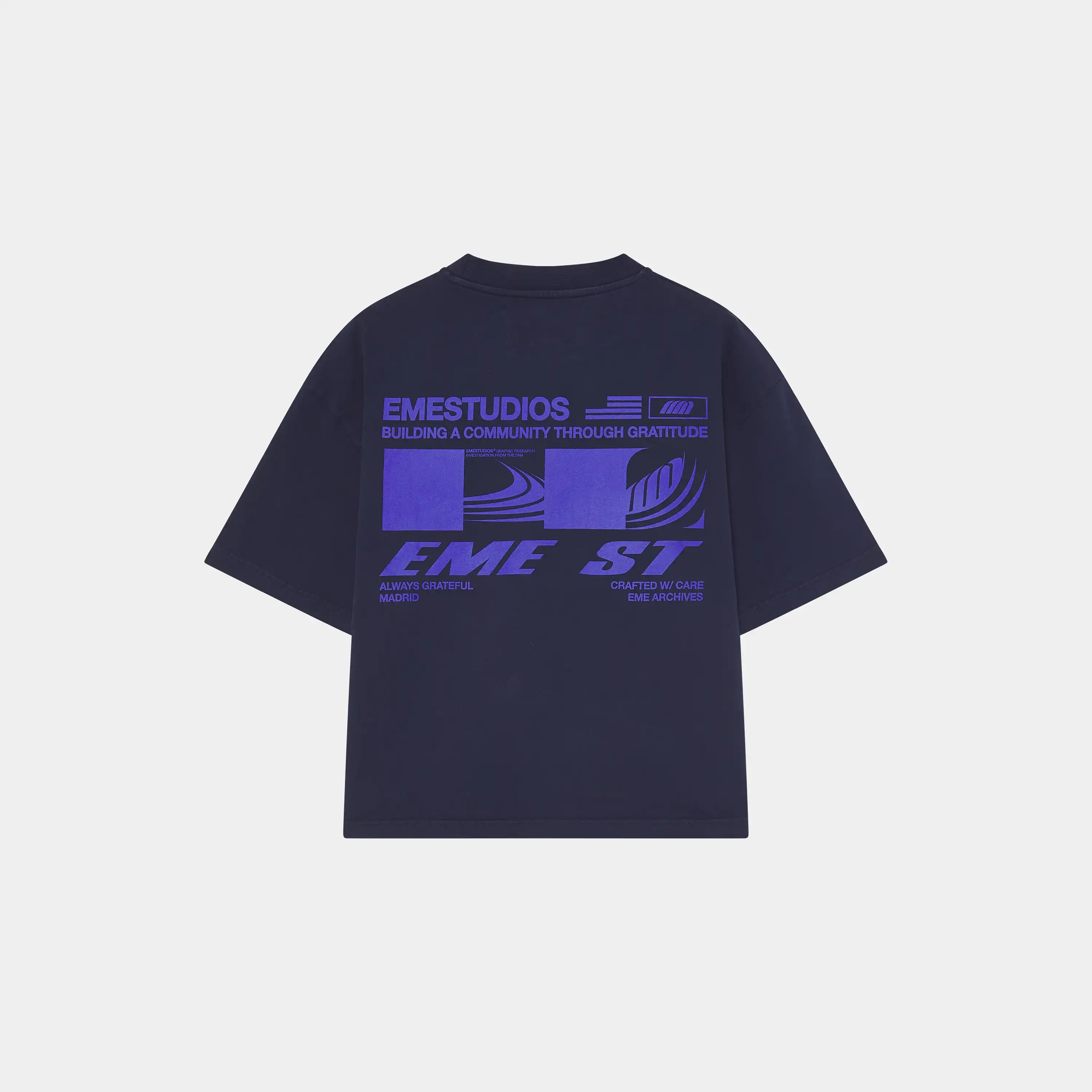 Metropolitan Navy Oversized Tee T-shirts eme