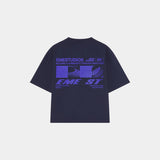 Metropolitan Navy Oversized Tee T-shirts eme