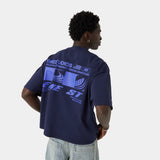 Metropolitan Navy Oversized Tee T-shirts eme
