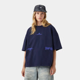 Metropolitan Navy Oversized Tee T-shirts eme