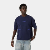 Metropolitan Navy Oversized Tee T-shirts eme