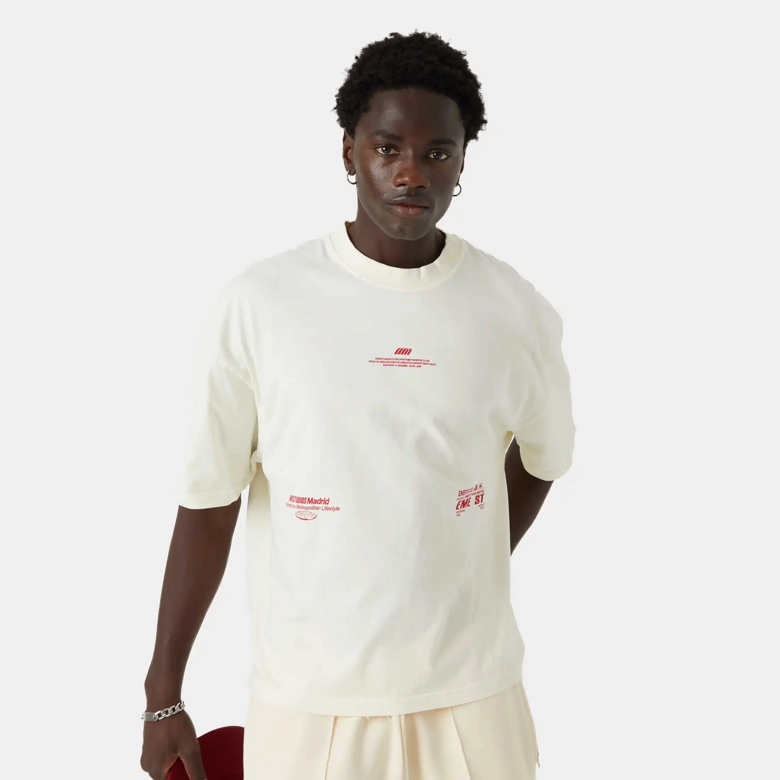 Metropolitan Off Sand Oversized Tee T-shirts eme