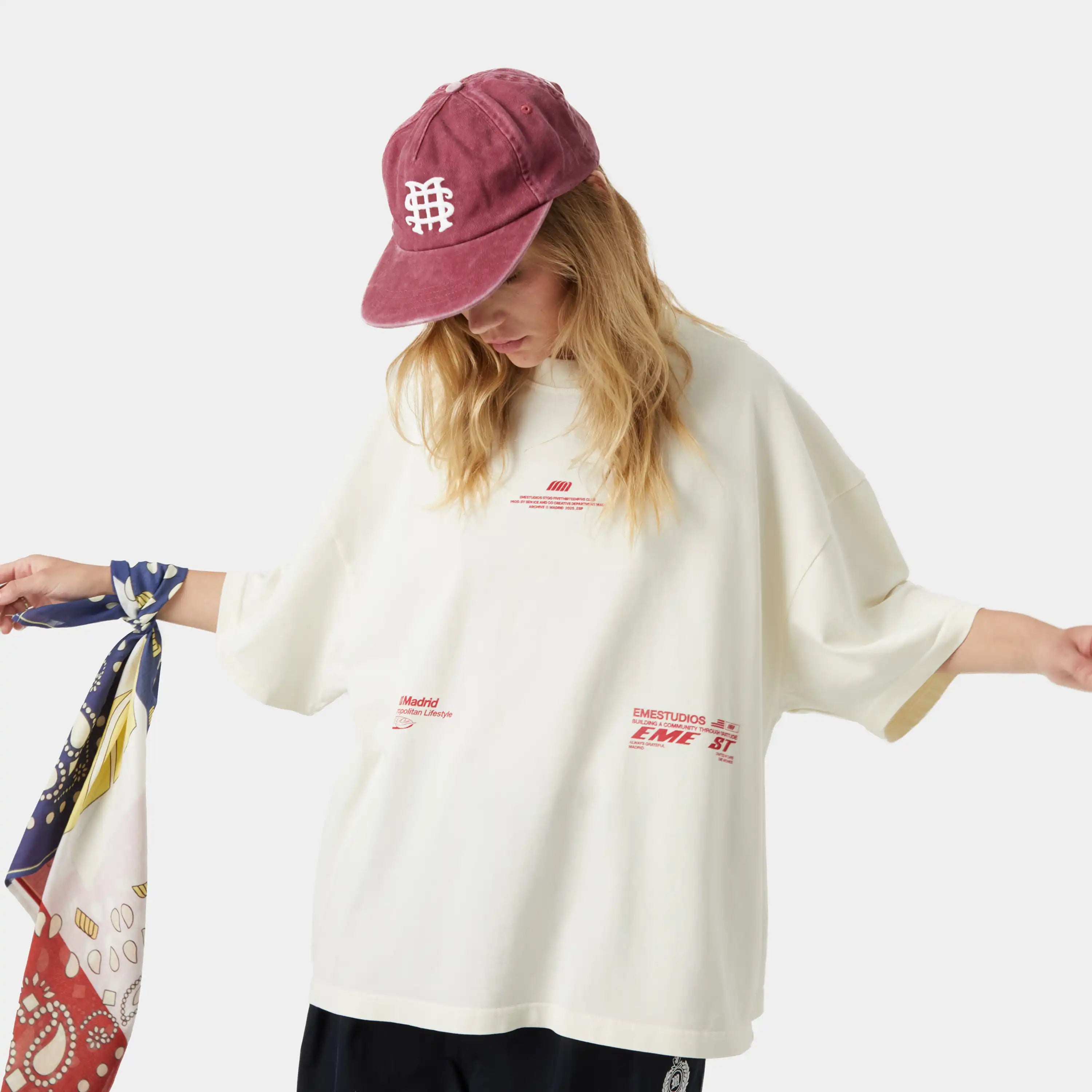 Metropolitan Off Sand Oversized Tee T-shirts eme