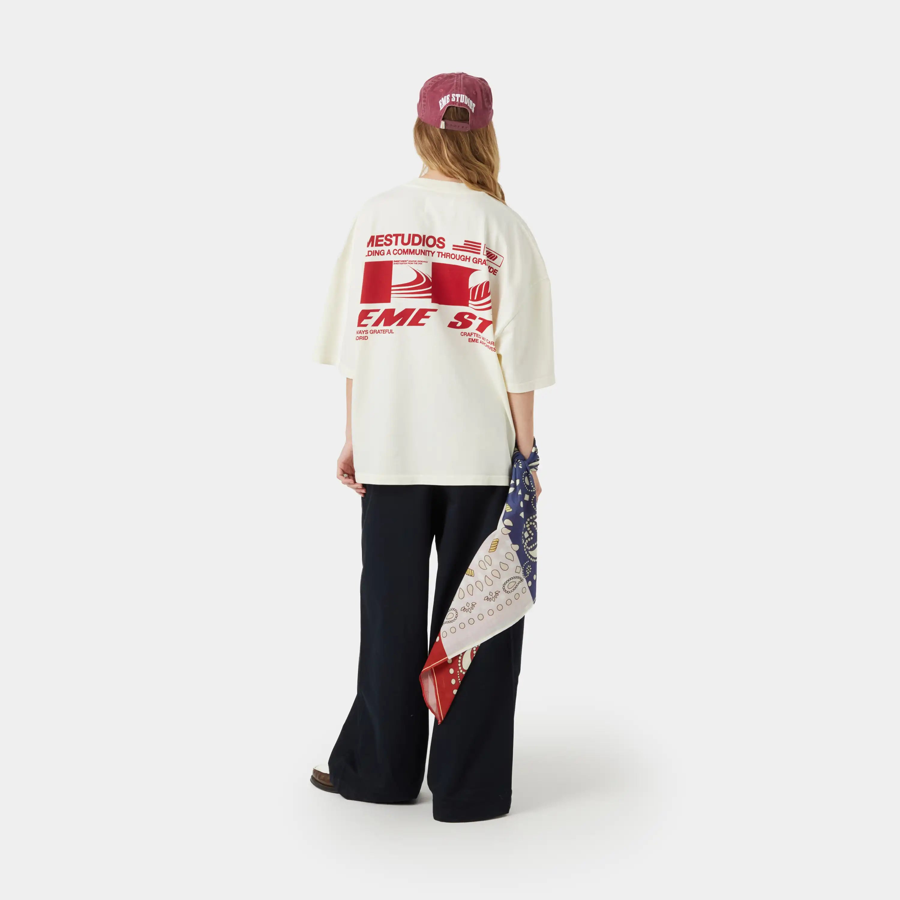 Metropolitan Off Sand Oversized Tee T-shirts eme
