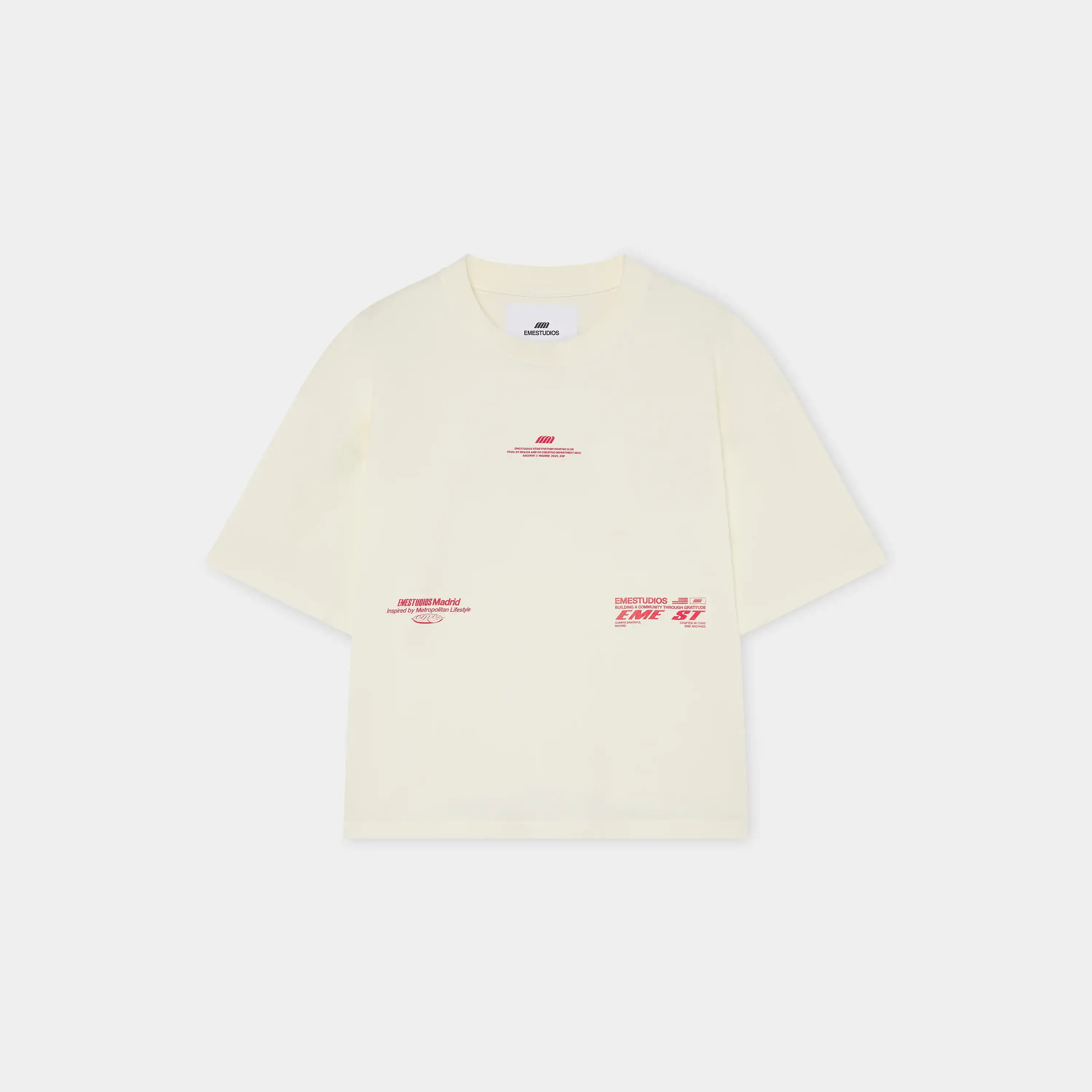 Metropolitan Off Sand Oversized Tee T-shirts eme