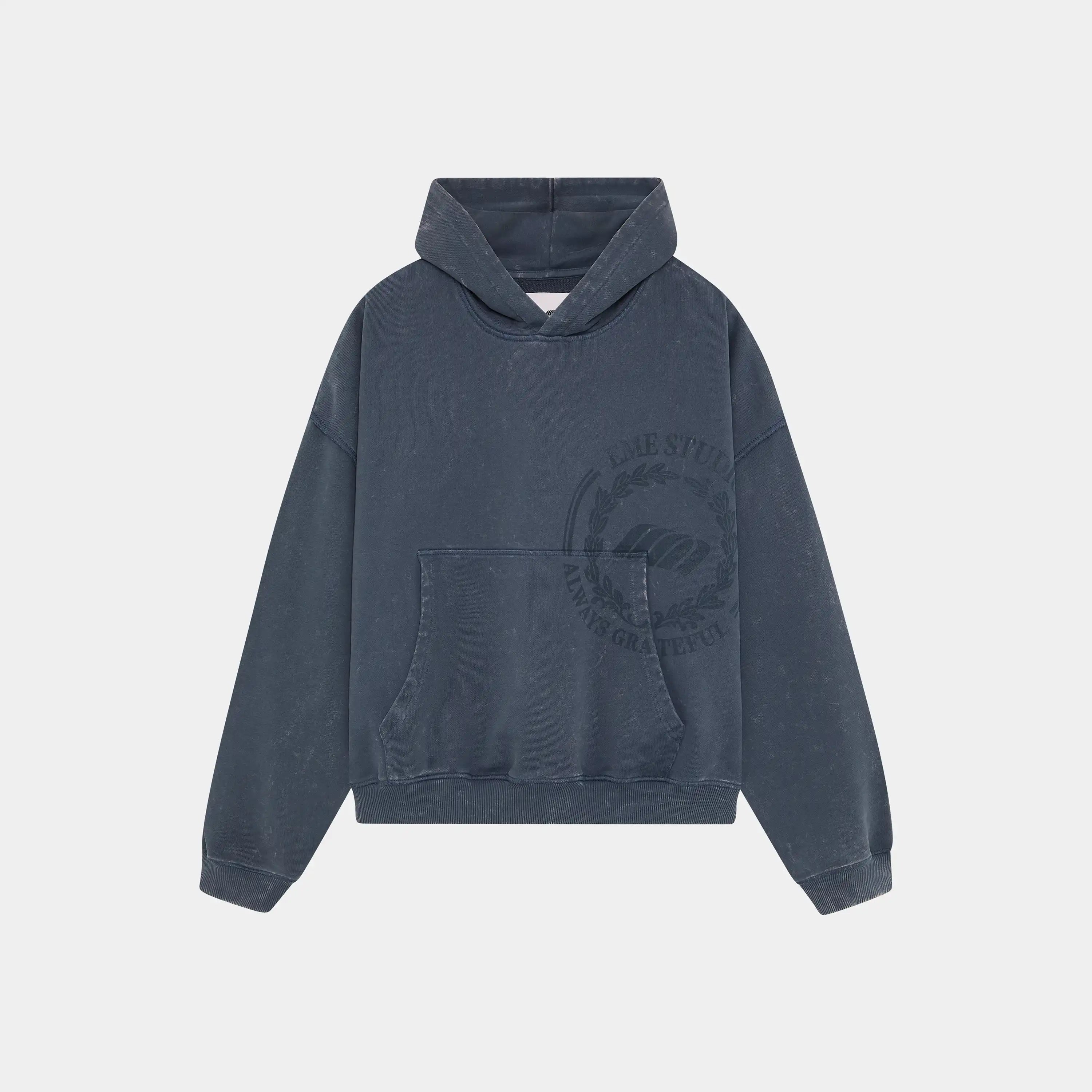 Min Ombre Blued Oversized Hoodie Hoodies eme