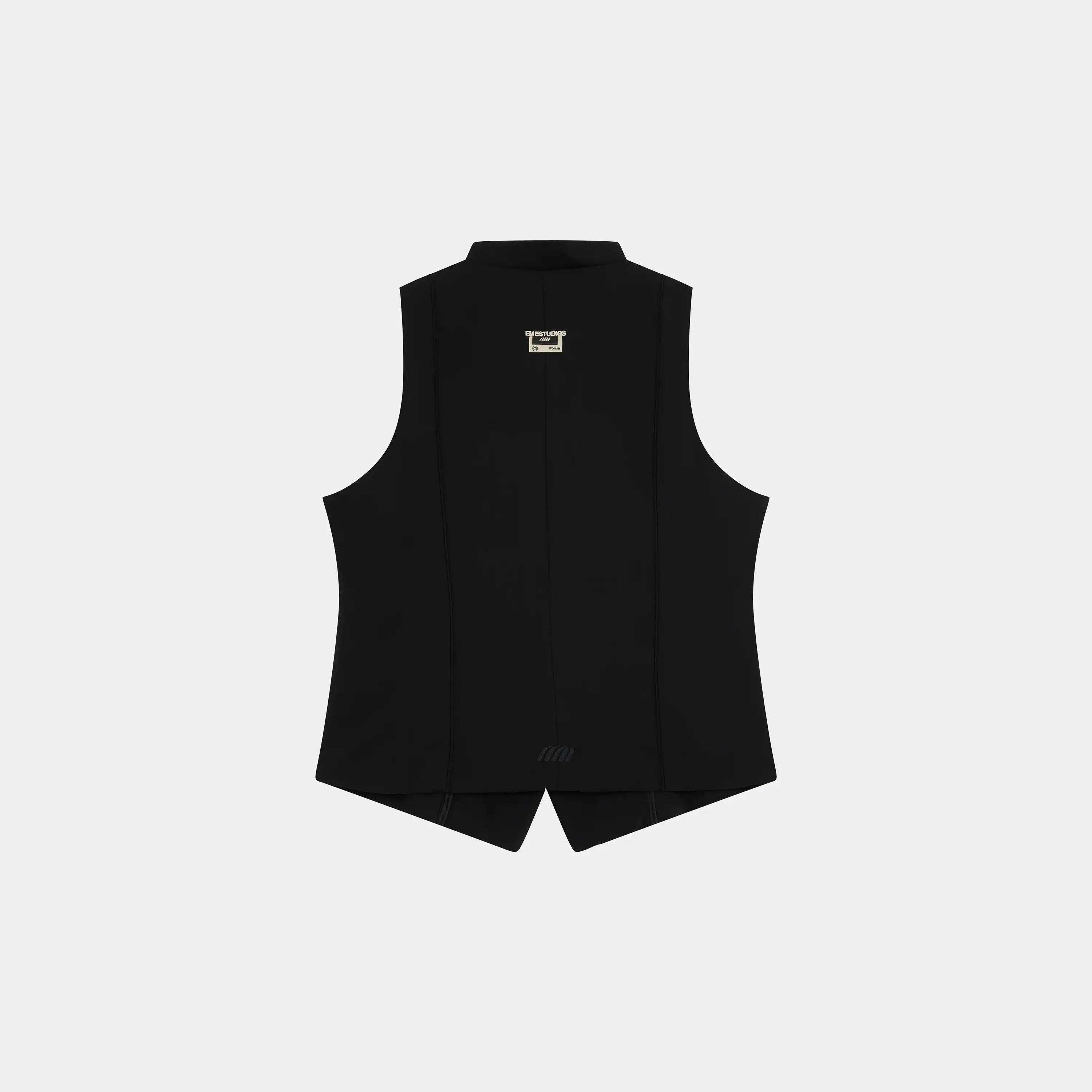 Modesta Black Vest Woman T-Shirts Eme Studios