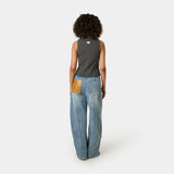 Modesta Heather Grey Vest Woman T-Shirts Eme Studios