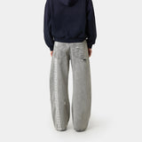 Morgan Grey Balloon Denim Pants Pants Eme Studios