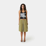 New Casse Forest Waffle Jorts Shorts Eme Studios