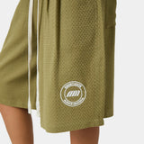 New Casse Forest Waffle Jorts Shorts Eme Studios