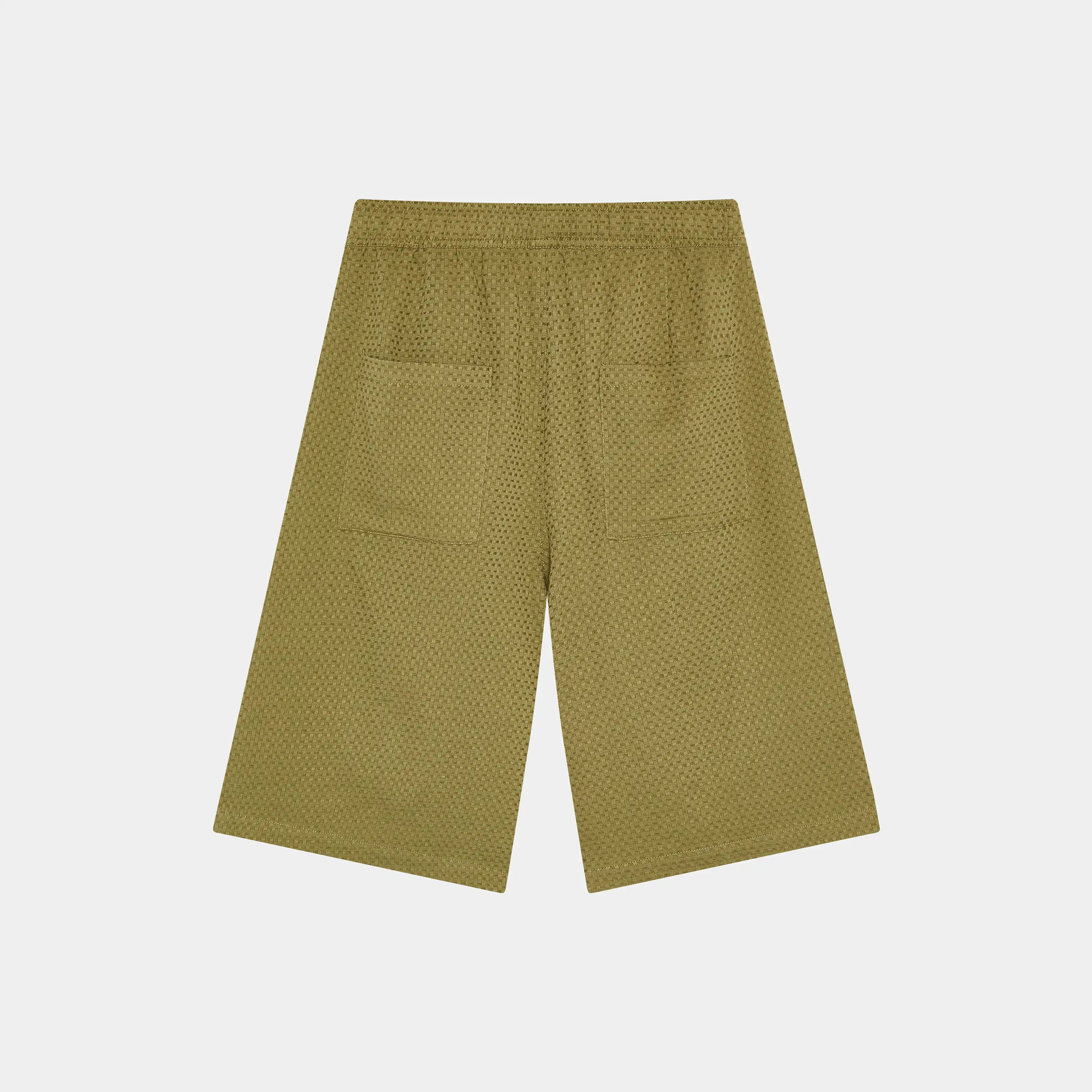 New Casse Forest Waffle Jorts Shorts Eme Studios