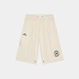 New Casse Off Sand Waffle Jorts Shorts Eme Studios