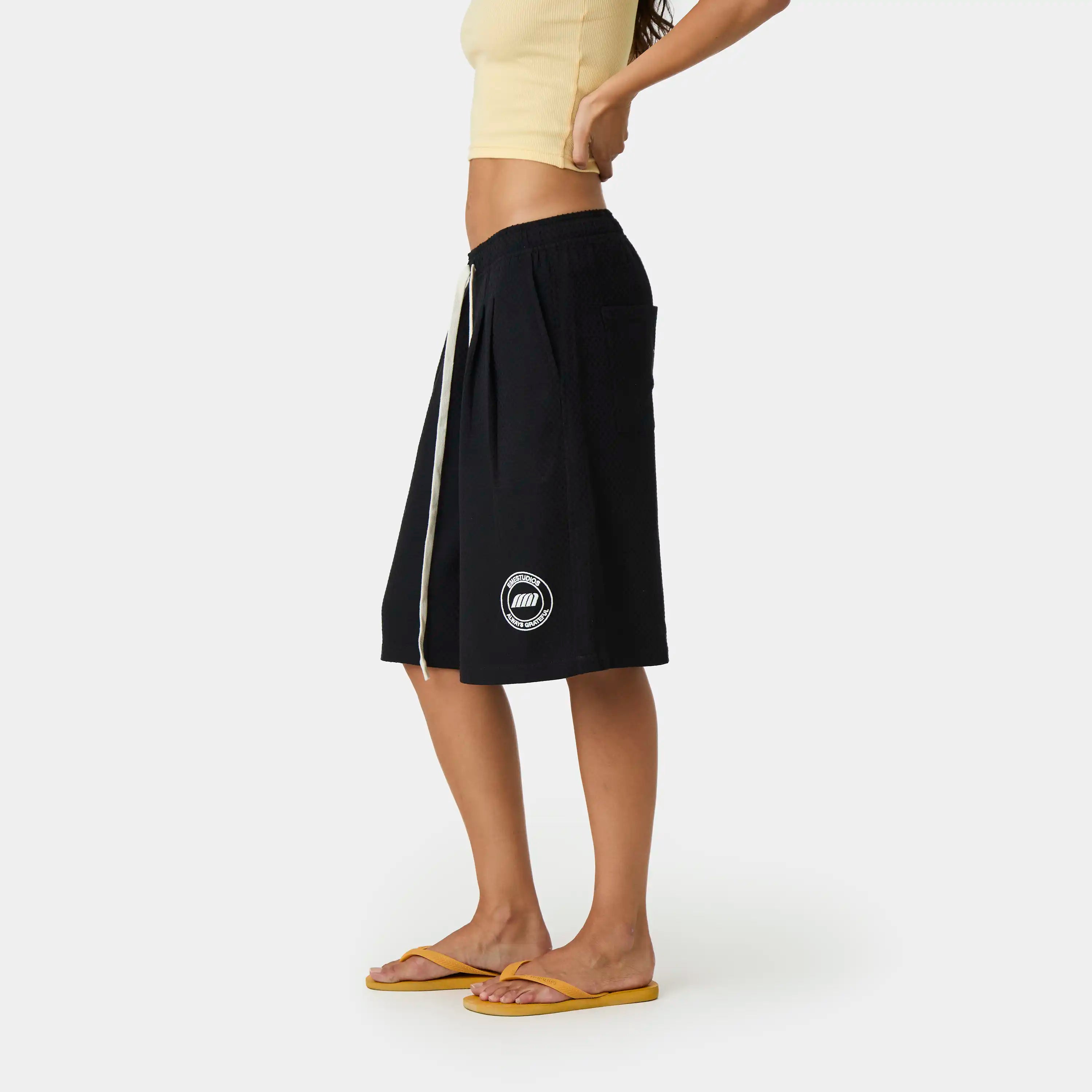New Casse Shadow Waffle Jorts Shorts Eme Studios