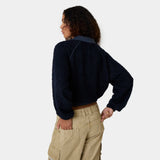 Nostalgia Navy Towel Polo Woman Knitwear Eme Studios