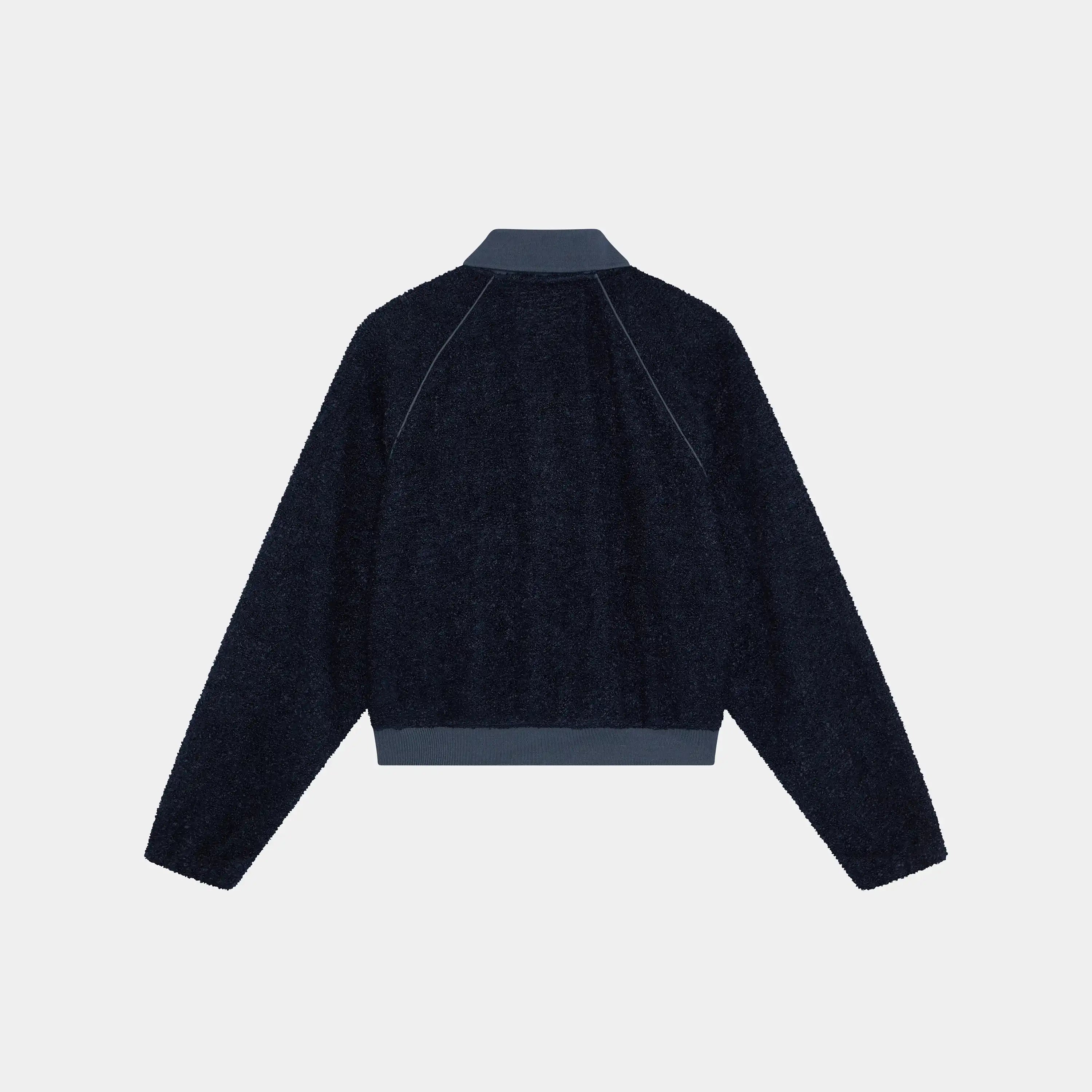 Nostalgia Navy Towel Polo Woman Knitwear Eme Studios