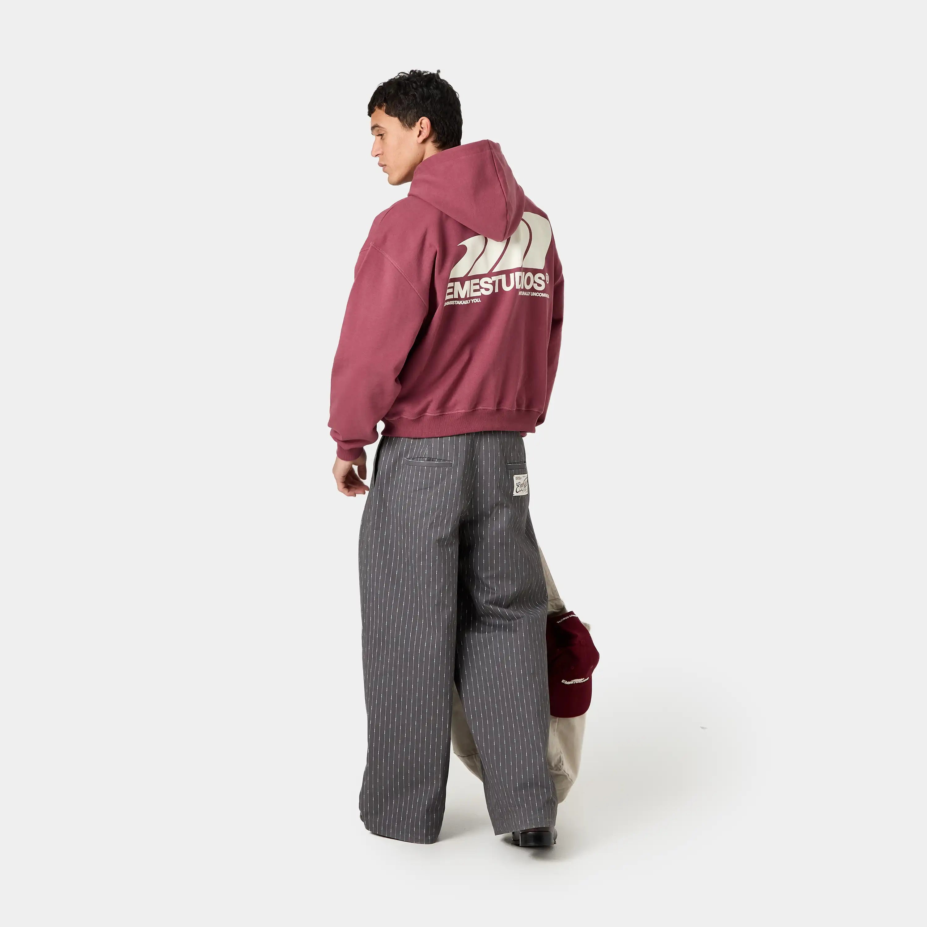 Odd Cabernet Oversized Hoodie Hoodies Eme Studios
