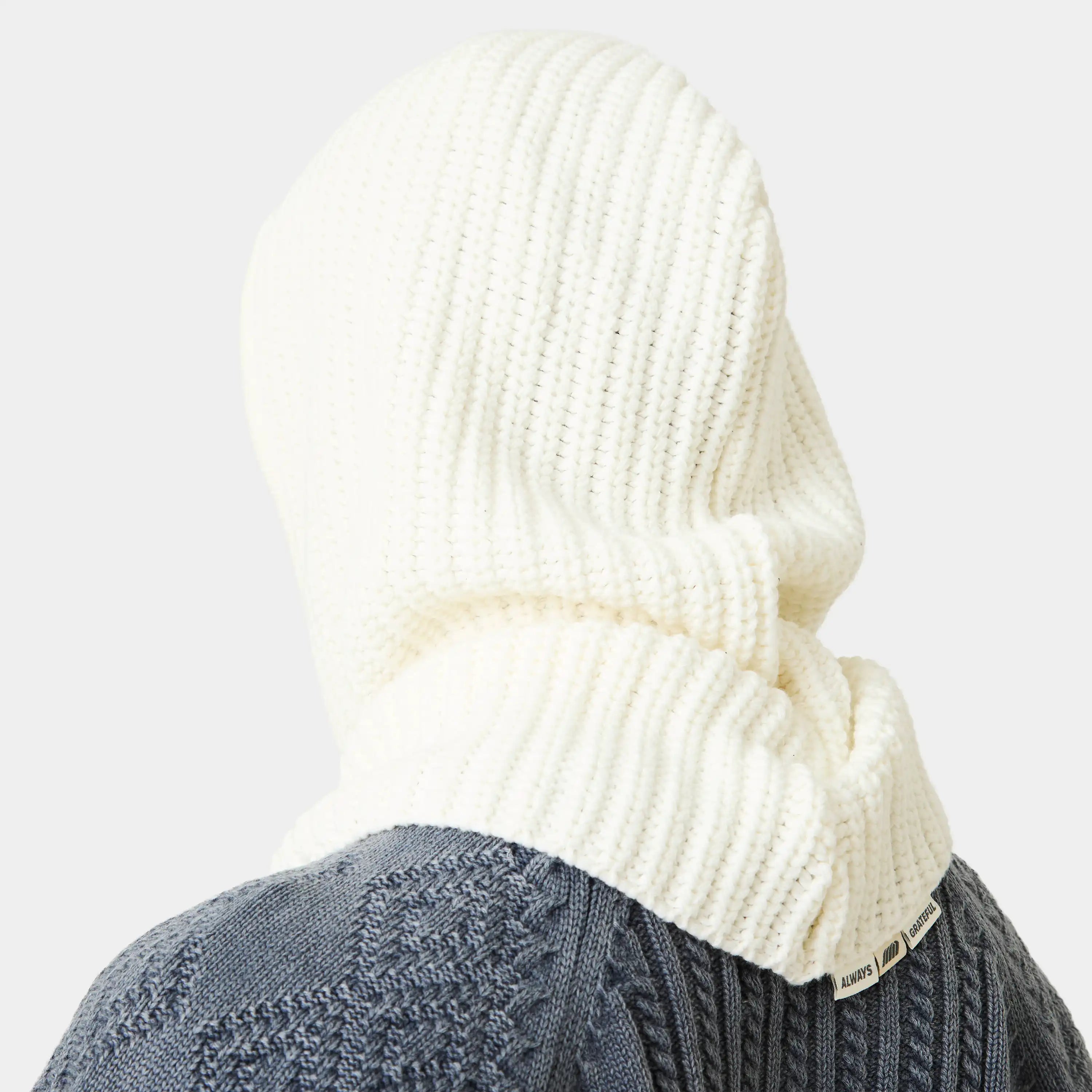 Off Sand Knit Balaclava Accesories Eme Studios